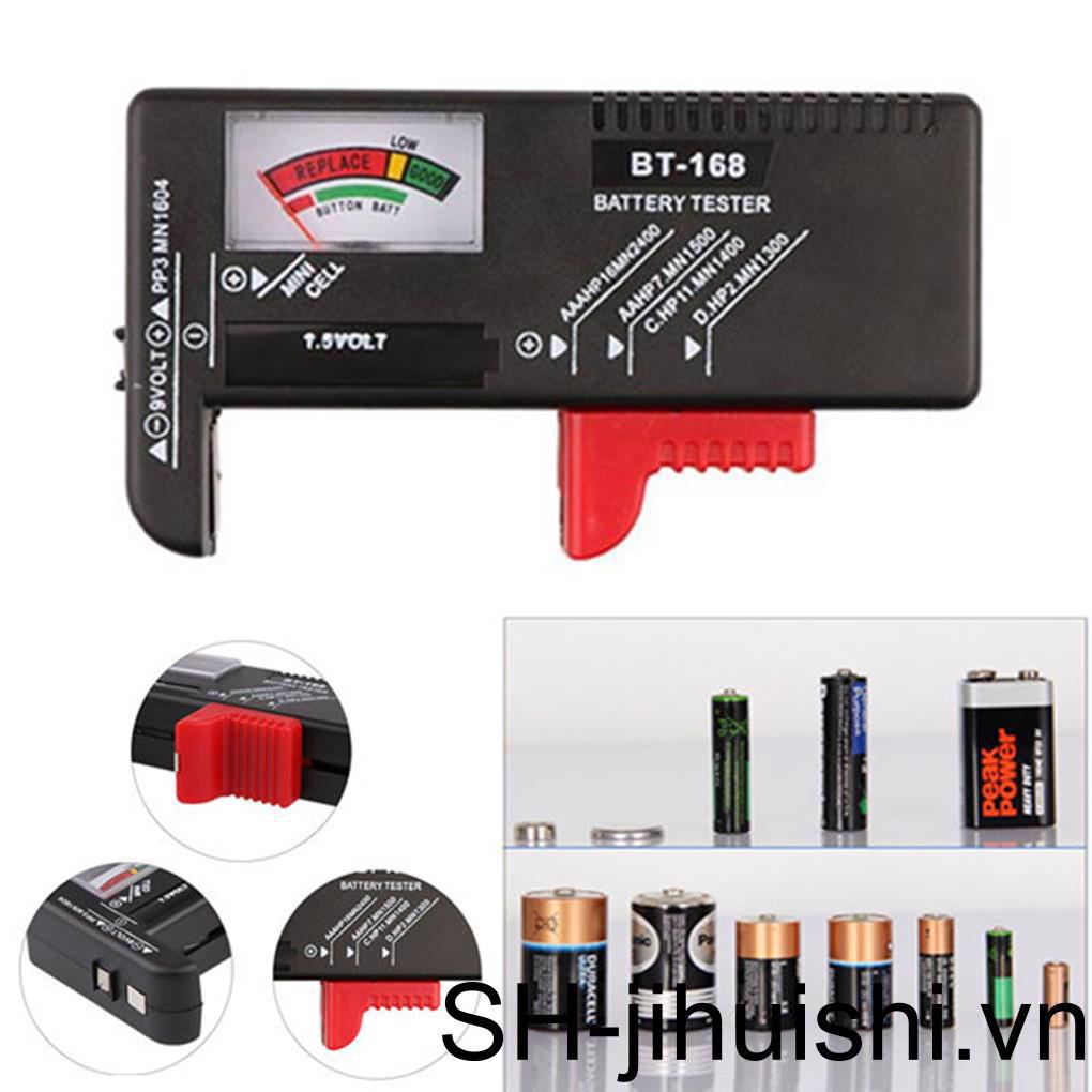 Thiết Bị Đo Dung Lượng Pin Màn Hình LCD Kỹ Thuật Số Cứng Cáp Màu Đen