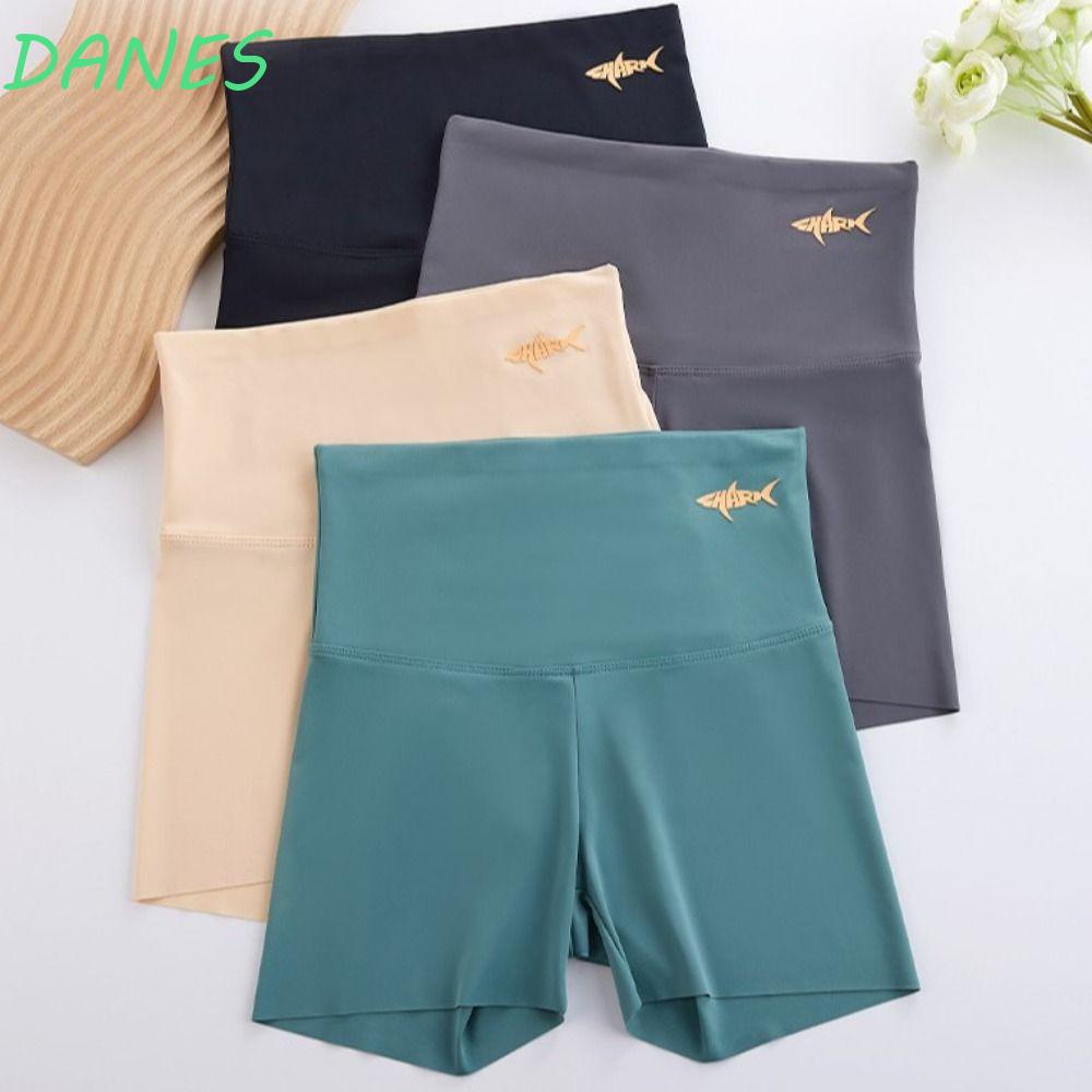 Quần Short Thể Thao An Toàn Không Đường May Lưng Cao Màu Sắc Đơn Giản Thoáng Khí