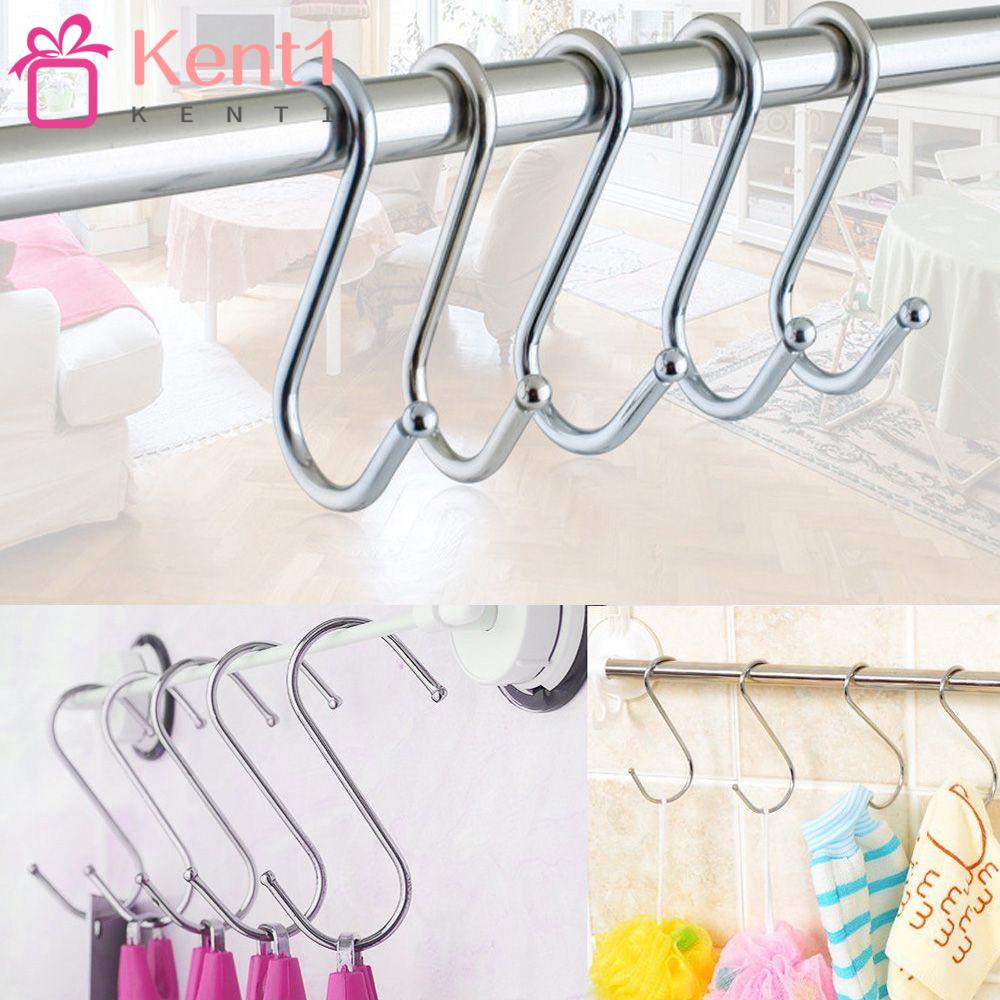 Set 1 / 5 / 10 Giá Đỡ Treo Đồ Bằng Thép Không Gỉ Cho Phòng Tắm