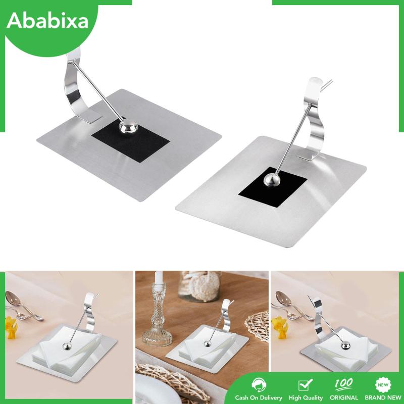 Giá Đỡ Khăn Giấy Bằng Thép Không Gỉ Tiện Dụng Cho Tiệc Tùng / Dã Ngoại