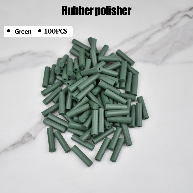 Bộ 100 Miếng Silicone Đánh Bóng Răng 4 Kiểu