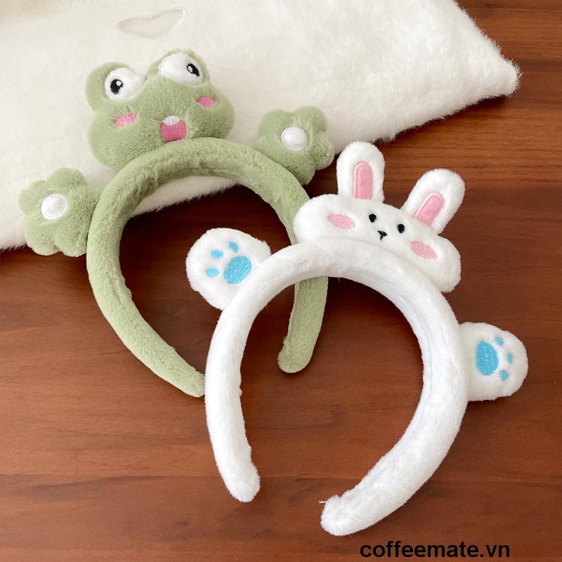 ⚡Băng Đô Cài Tóc Hình Thú Hoạt Hình Bằng Nhung Lông Thời Trang