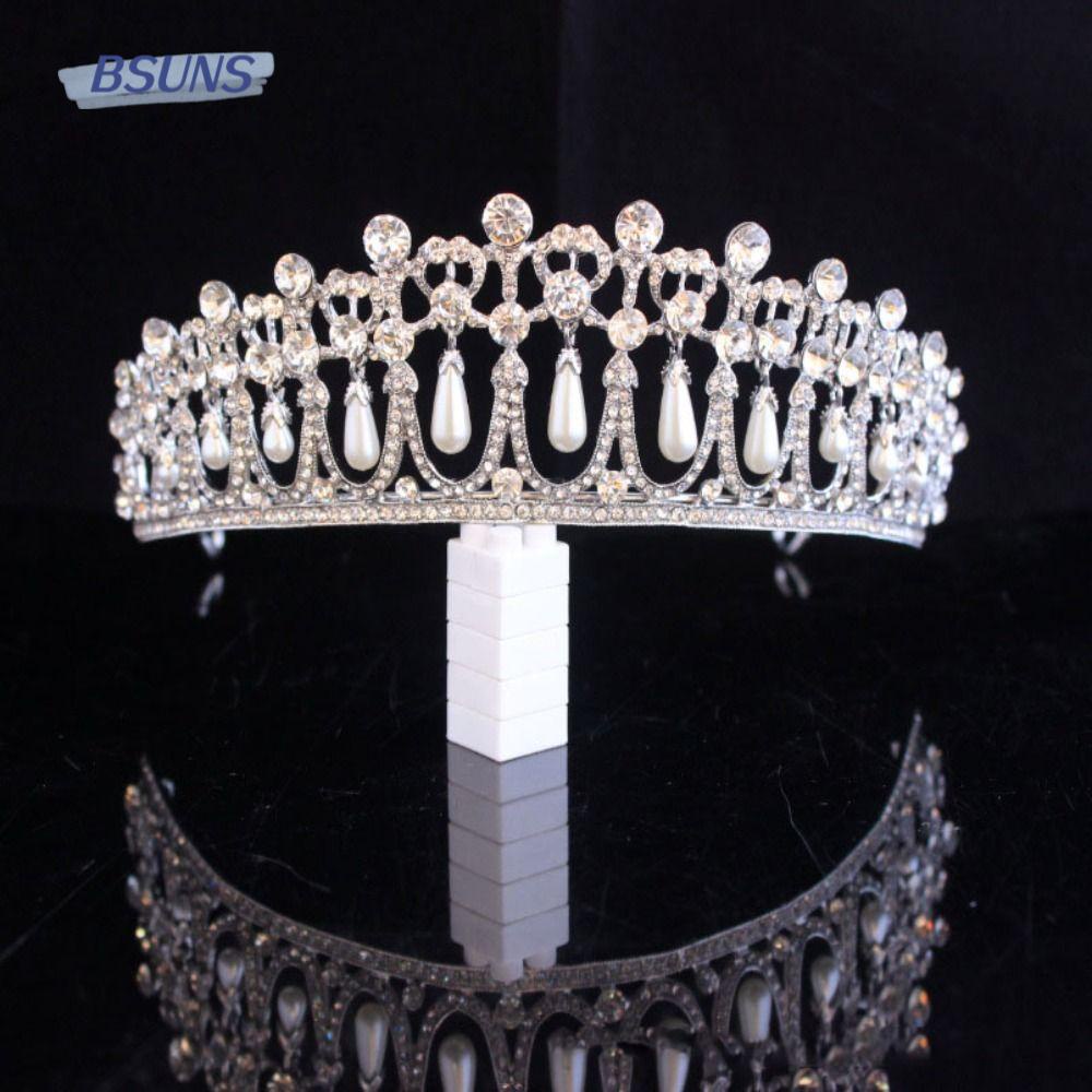 Băng Đô Cài Tóc Cô Dâu Đính Đá Sang Trọng