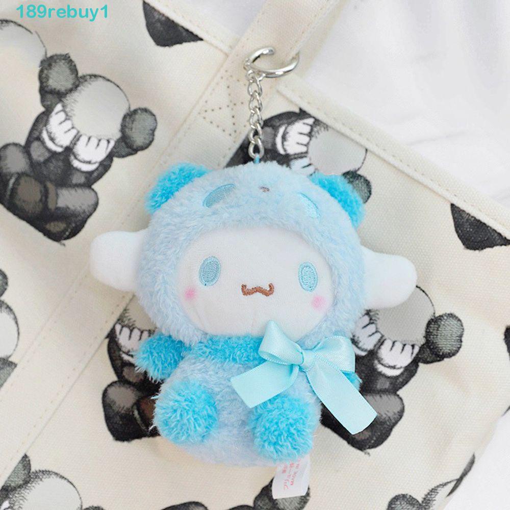 Móc Khóa Hình Gấu Trúc Nhồi Bông Kuromi Melody Dễ Thương REBUY1