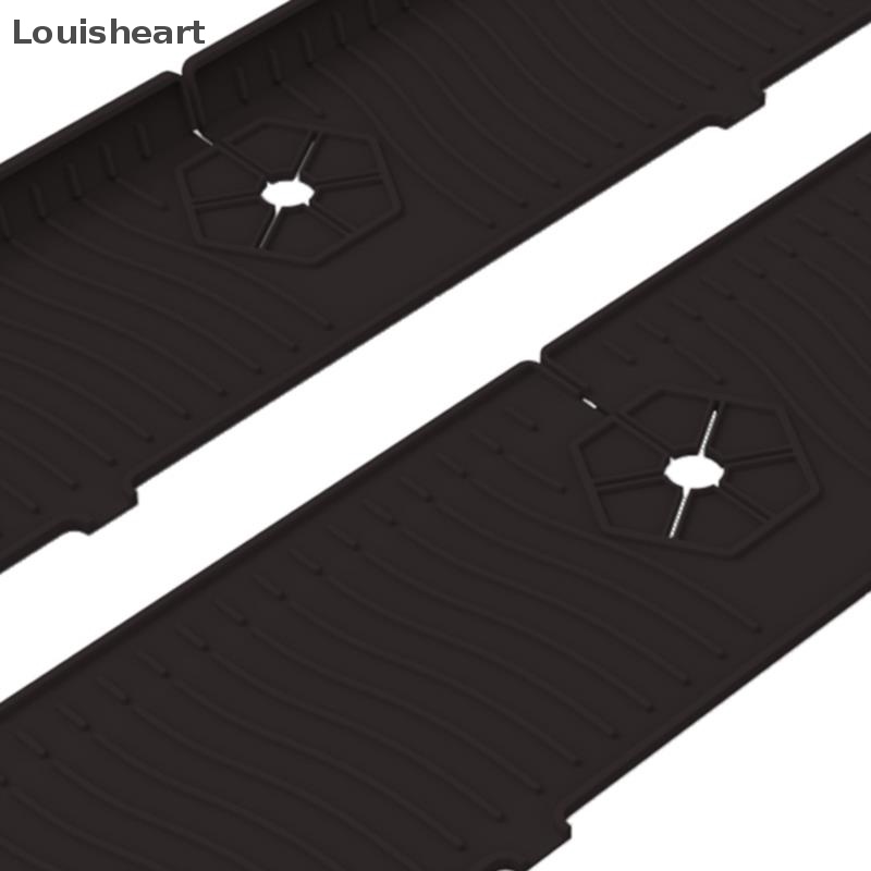 Miếng Lót Vòi Nước Bồn Rửa Chén Bằng Silicone Thấm Hút Nước Tiện Lợi