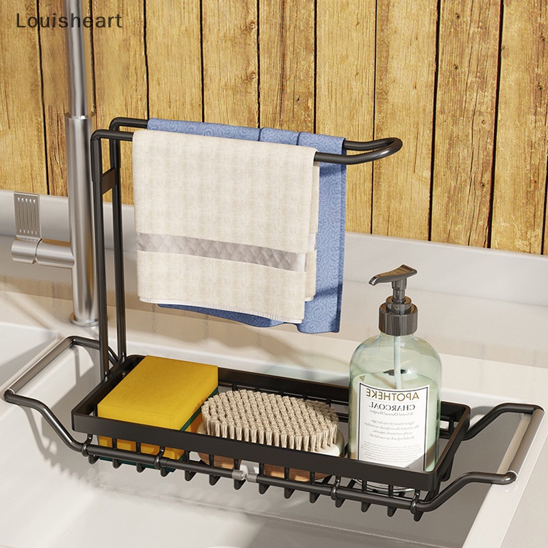 Giá Đựng Mút Rửa Chén Bằng Thép Không Gỉ Louisheart TFG