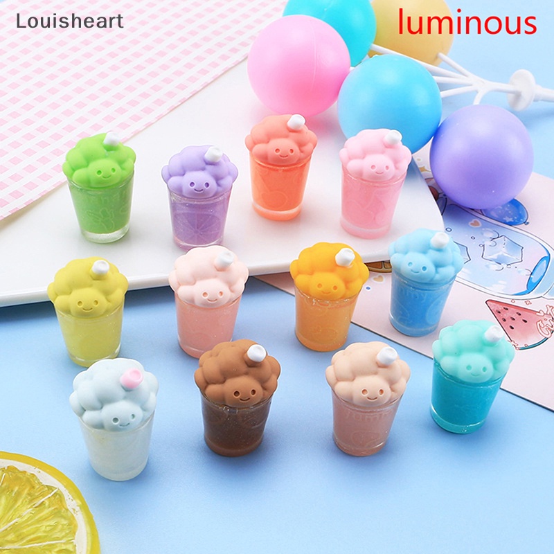 1 Mô Hình Đồ Chơi Đám Mây Lắc Sữa Bằng Nhựa Resin Trang Trí Điện Thoại