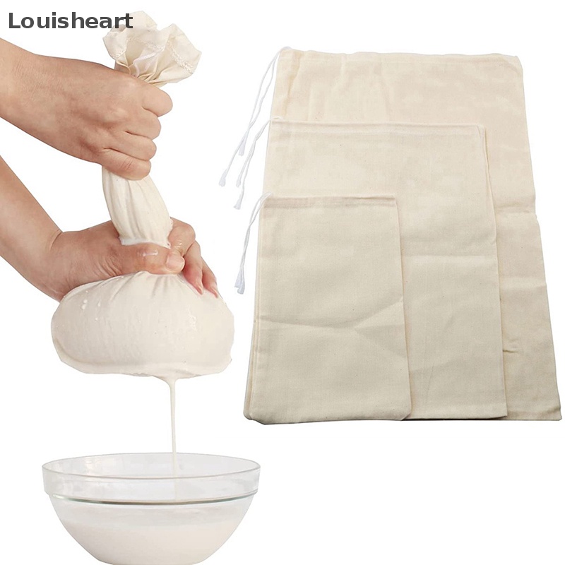 Set 10 Túi Lưới Lọc Thực Phẩm Tái Sử Dụng Tiện Lợi