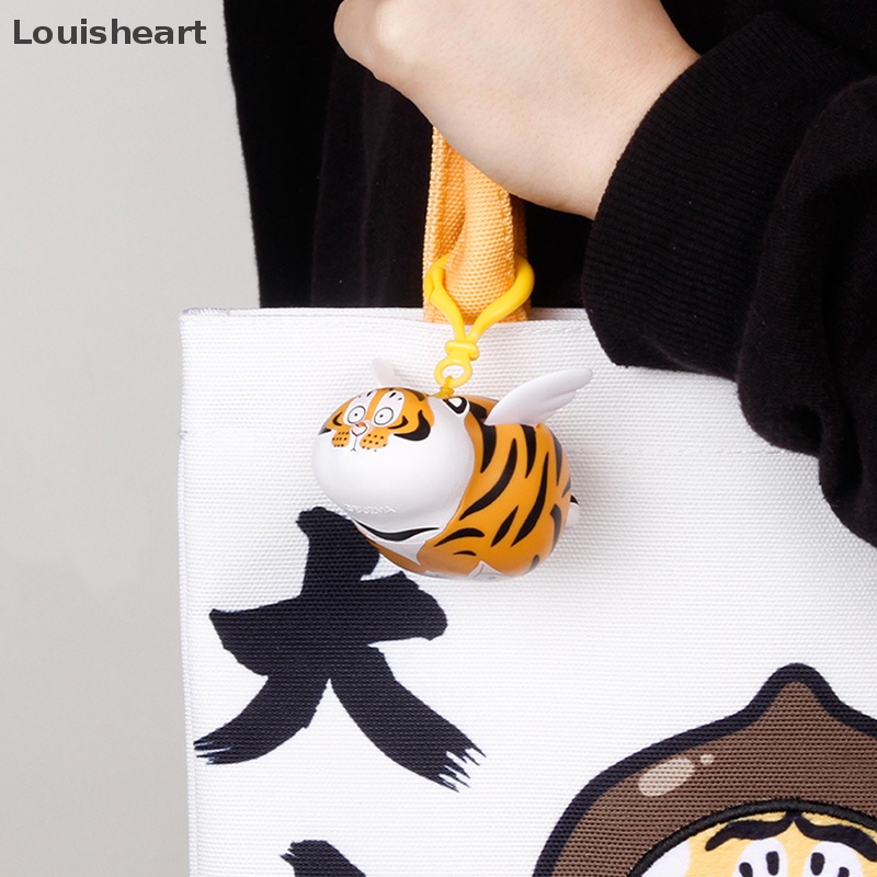 Louisheart Móc Khóa Hình Chú Hổ Bay Có Cánh Đàn Hồi Dễ Thương