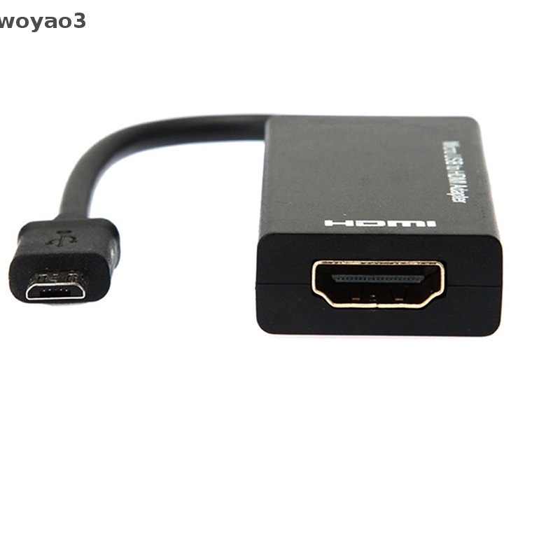Cáp ChuyểN ĐổI woyao3 Từ Micro USB Sang HDMI 1080P Chuyên DụNg Cho Android
