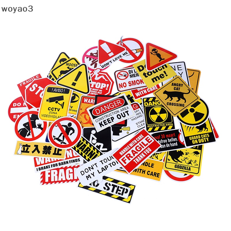 Set 50 Cảnh Báo An Toàn Không Gian Cho Hành Lý woyao3