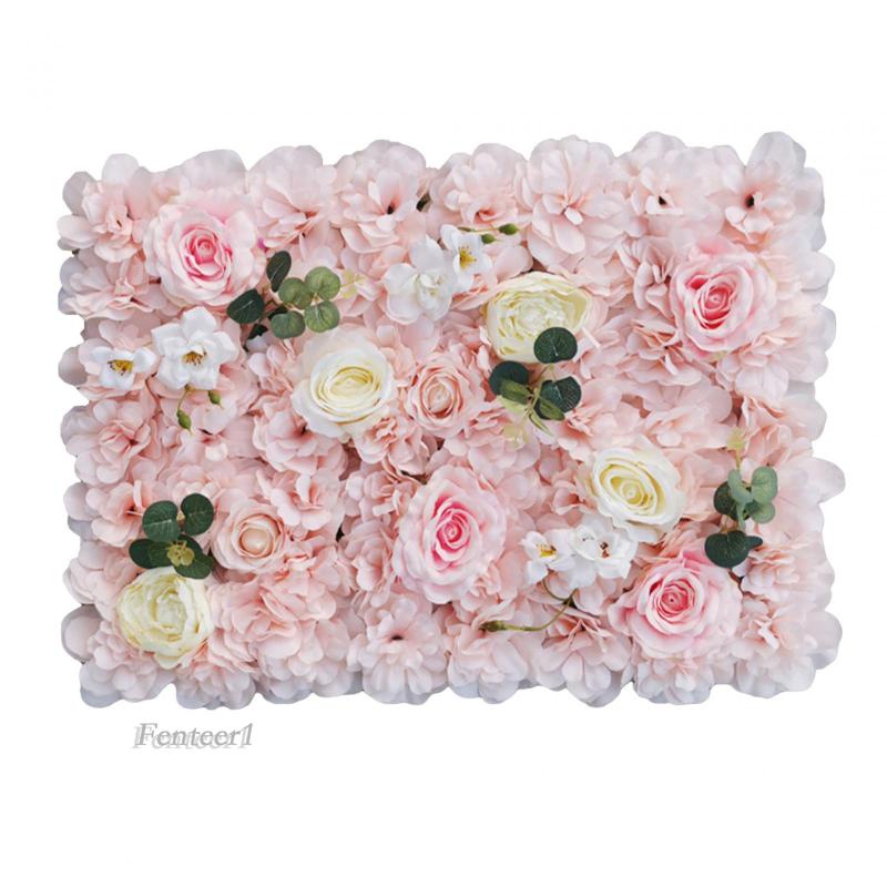 1] Phông Nền Hoa Giả Trang Trí Sân Khấu Đám Cưới