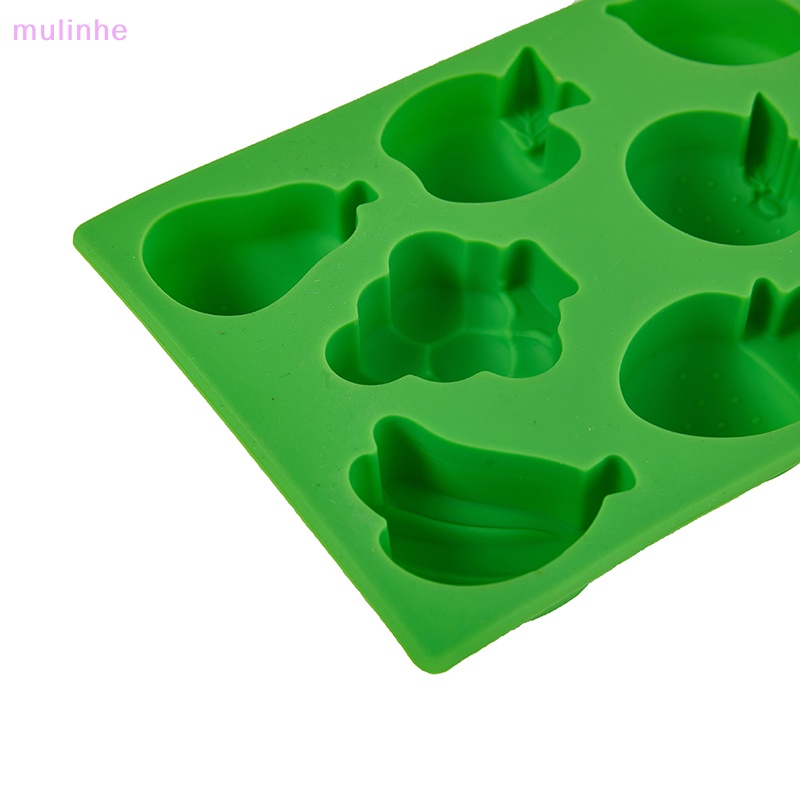 Khuôn Silicon Làm Bánh Kẹo Hình Trái Cây Hoạt Hình 3D