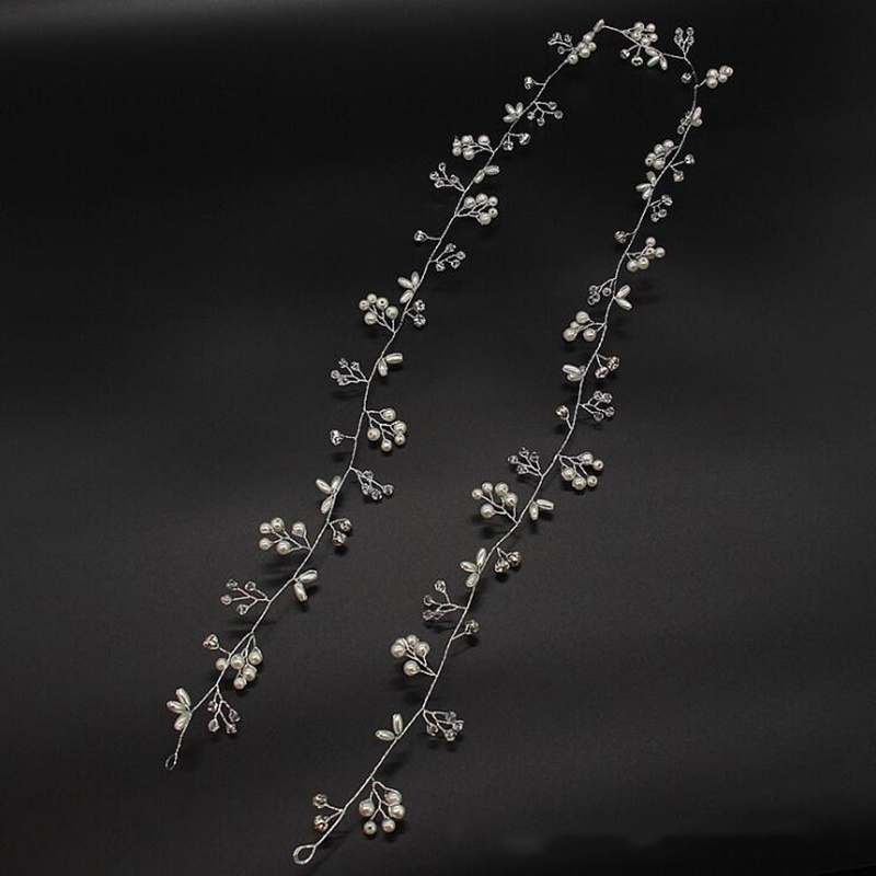 Lược Cài Tóc Đính Ngọc Trai Nhân Tạo &amp; Kim Cương Giả