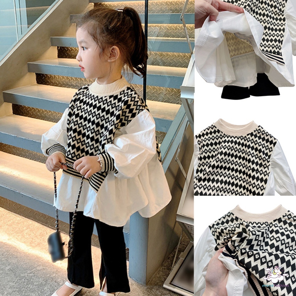 Set Đồ 2 Món Phong Cách Phương Tây Thời Trang Cho Bé Gái