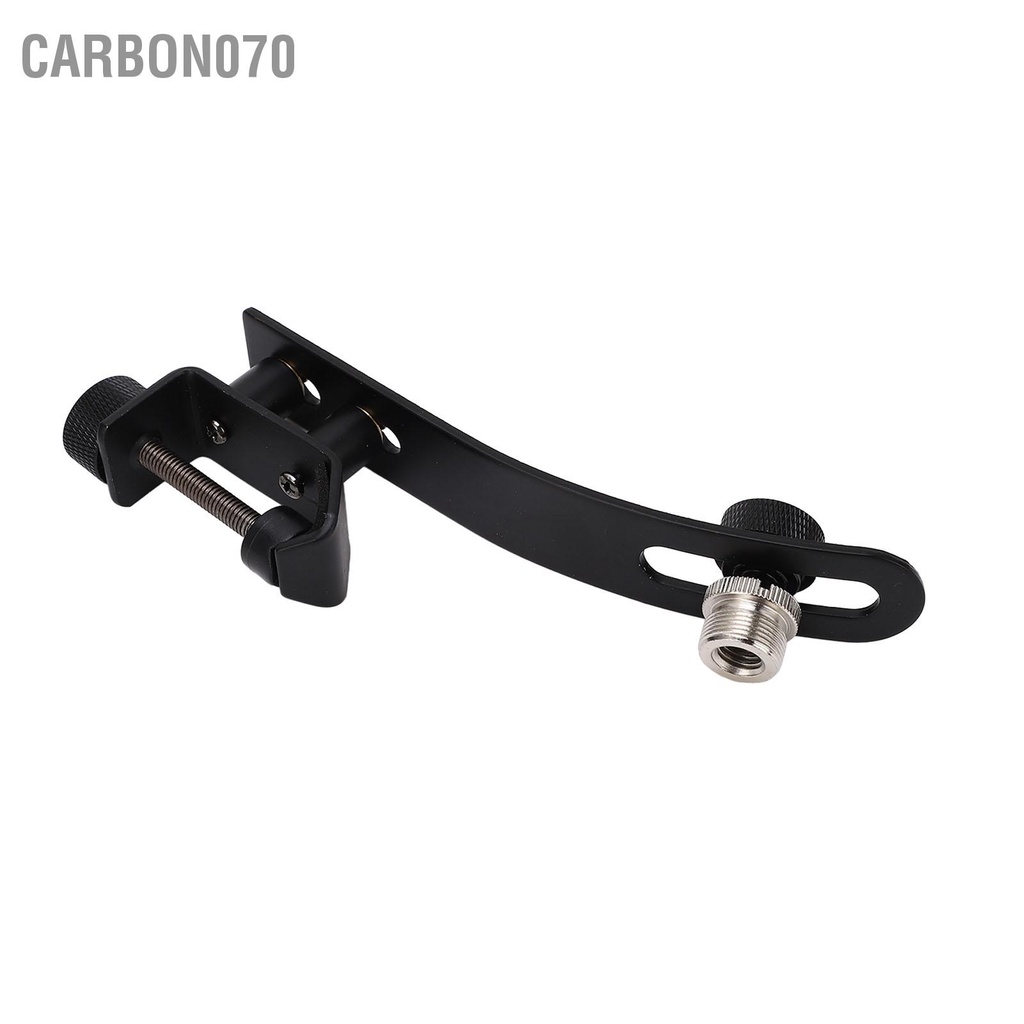 Carbon070 Trống Micrô Clip Thép không gỉ Có thể điều chỉnh Chống sốc Bảo vệ Kẹp Vành Giá đỡ