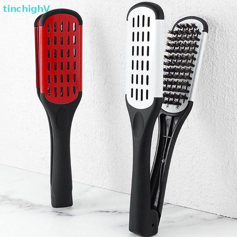Lược Đôi Chải Tóc Thẳng Hình Chữ V Tiện Dụng
