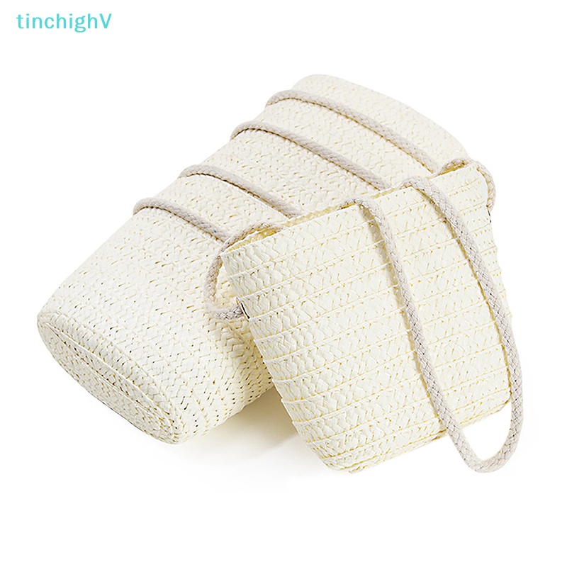 [TinchighV] Set Mũ Rơm Và Túi Chống Nắng Đi Biển Mùa Hè Bảo Vệ Cho Bé Gái [Mới]