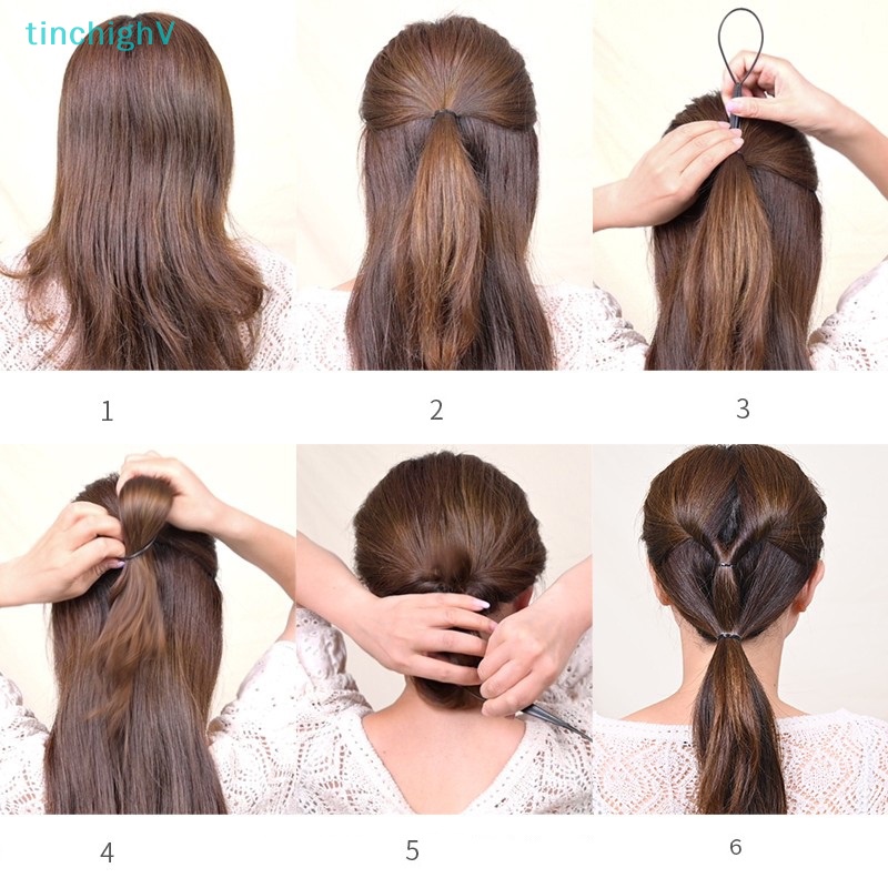 [TinchighV] Kẹp Tết Tóc Dạng Xoắn Tạo Kiểu Cho Nữ [Mới]