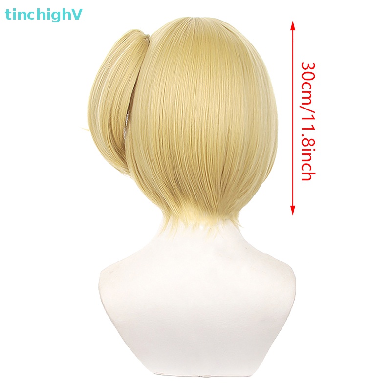 Bộ Tóc Giả Yachi Hitoka Haikyuu Bằng Sợi Tổng Hợp Kháng Nhiệt