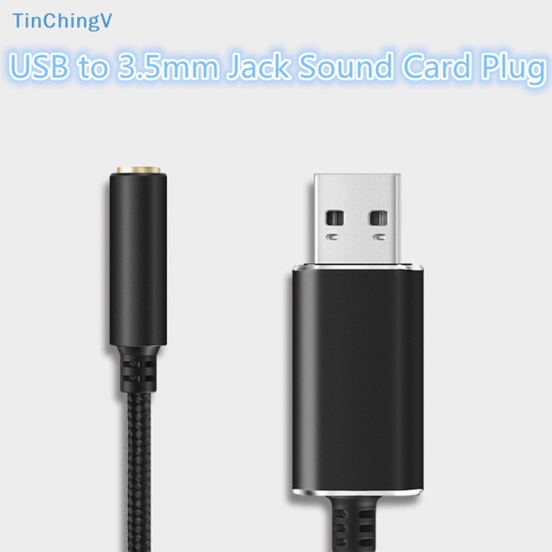 Giắc Cắm Âm Thanh Chuyển Đổi USB Sang Giắc Cắm 3.5mm Cho PC