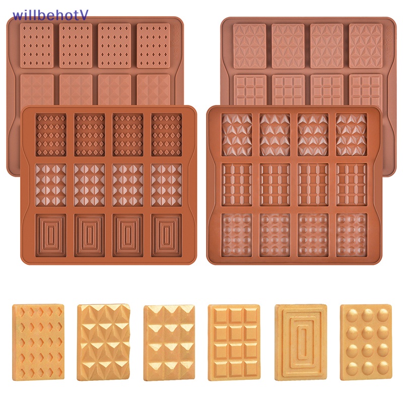 Khuôn Silicone Tạo Hình Làm Bánh Kẹo / Sô Cô La DIY