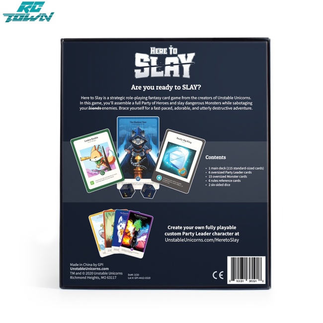 Đồ Chơi Nhân Vật RCtown Here to Slay Base