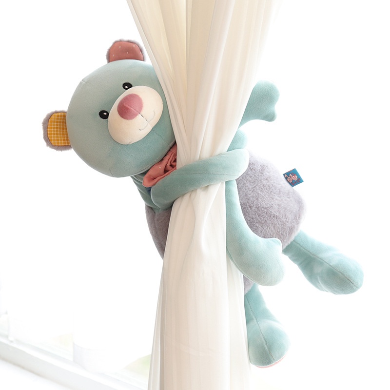 Thú Nhồi Bông Hình Thỏ Tai Gấu Dễ Thương Cho Bé