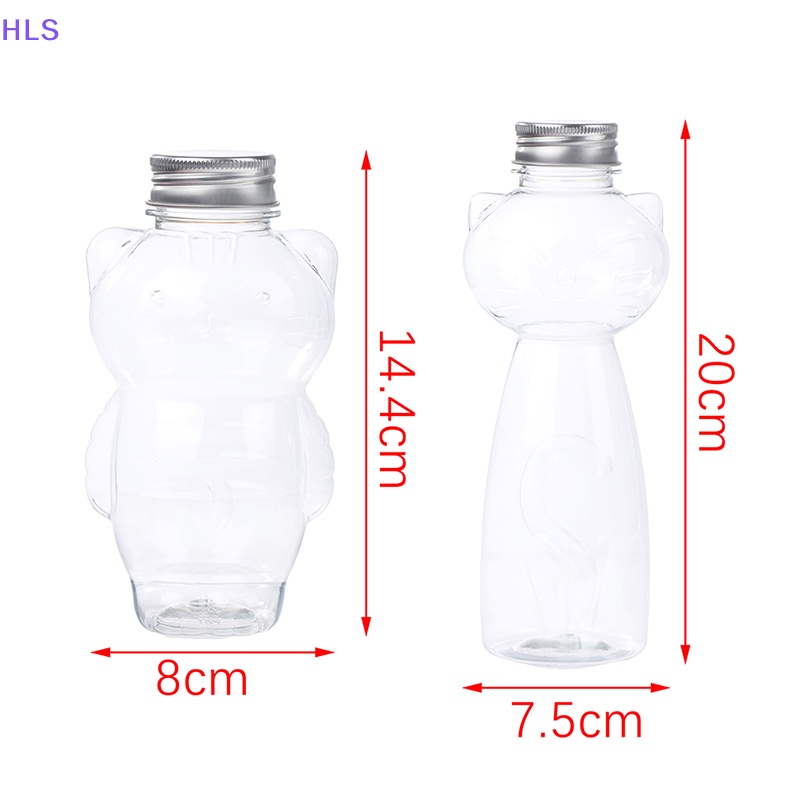 1 Bình Đựng Nước Ép Trong Suốt Có Nắp Đậy Cho Mèo