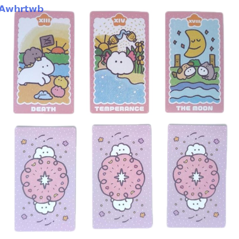 Bộ Bài Tarot MokMokChan 12 * 7cm Cho Người Mới Bắt Đầu