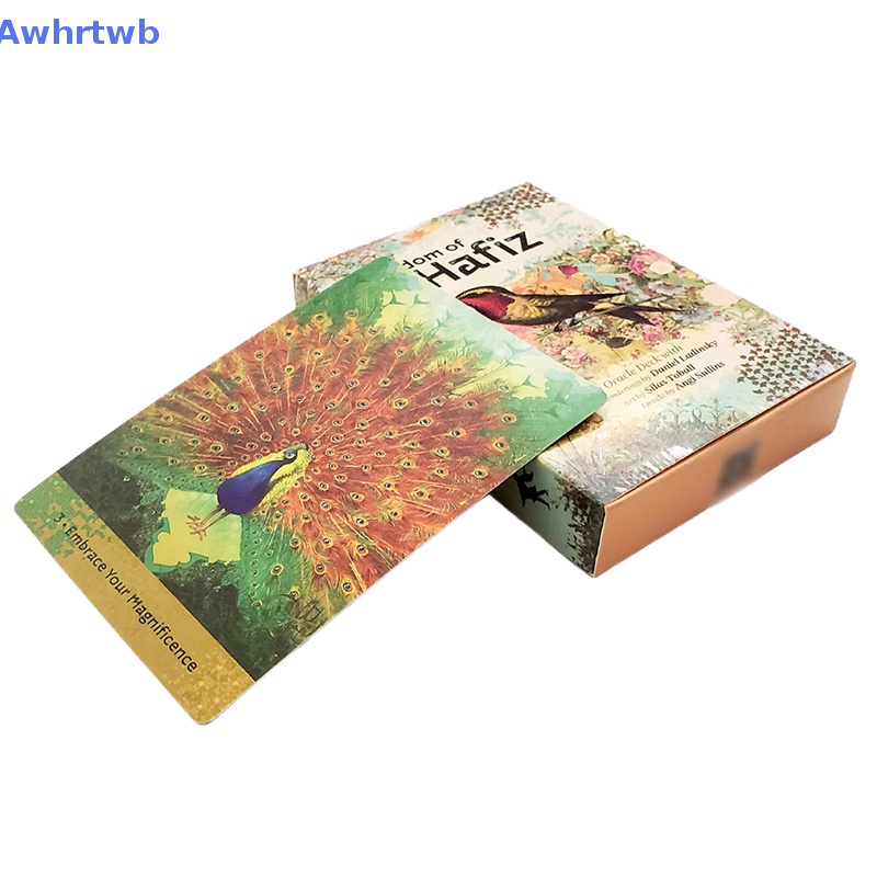 Bộ Bài Tarot Awhrtwb Wisdom of Hafiz Oracle Mới