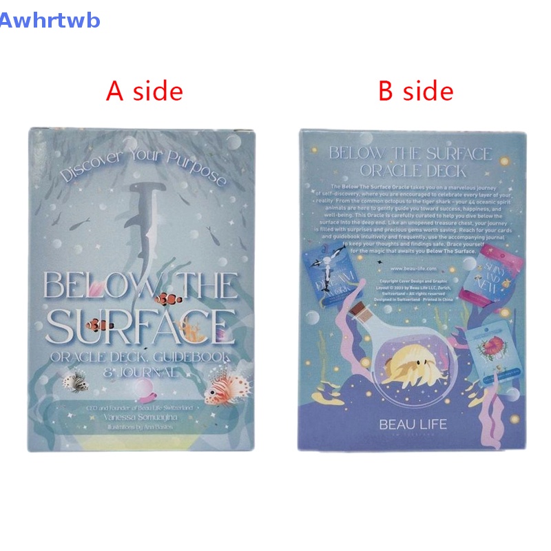 Bộ Bài Tarot Awhrtwb Below The Surface Oracle Mới