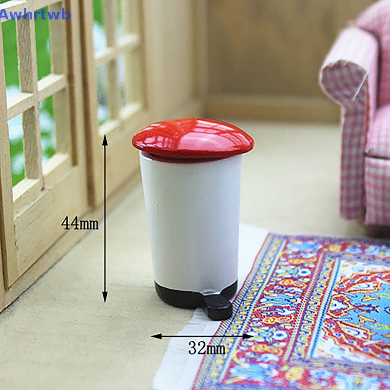 Thùng Rác Mini Trang Trí Nhà Búp Bê Mới