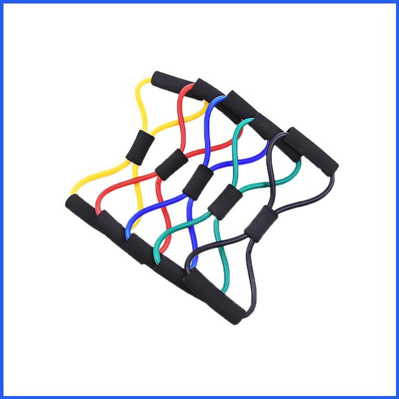 Dây Đai Kháng Lực Co Dãn Tập Yoga Loại 8 Kiểu Mới