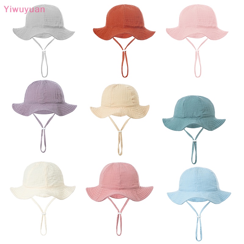 Mũ Bucket Chất Liệu Cotton In Chữ Mới Cho Bé