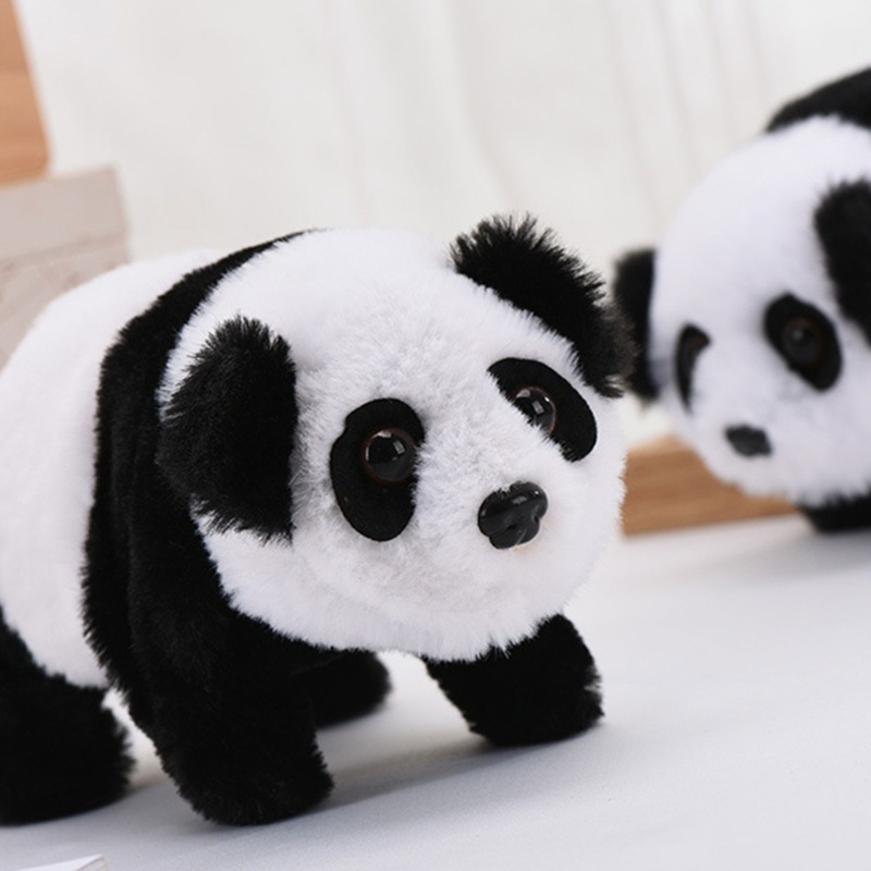 Đồ chơi nhồi bông Hình Gấu Trúc Mềm Mại Có Nhạc Cho Bé