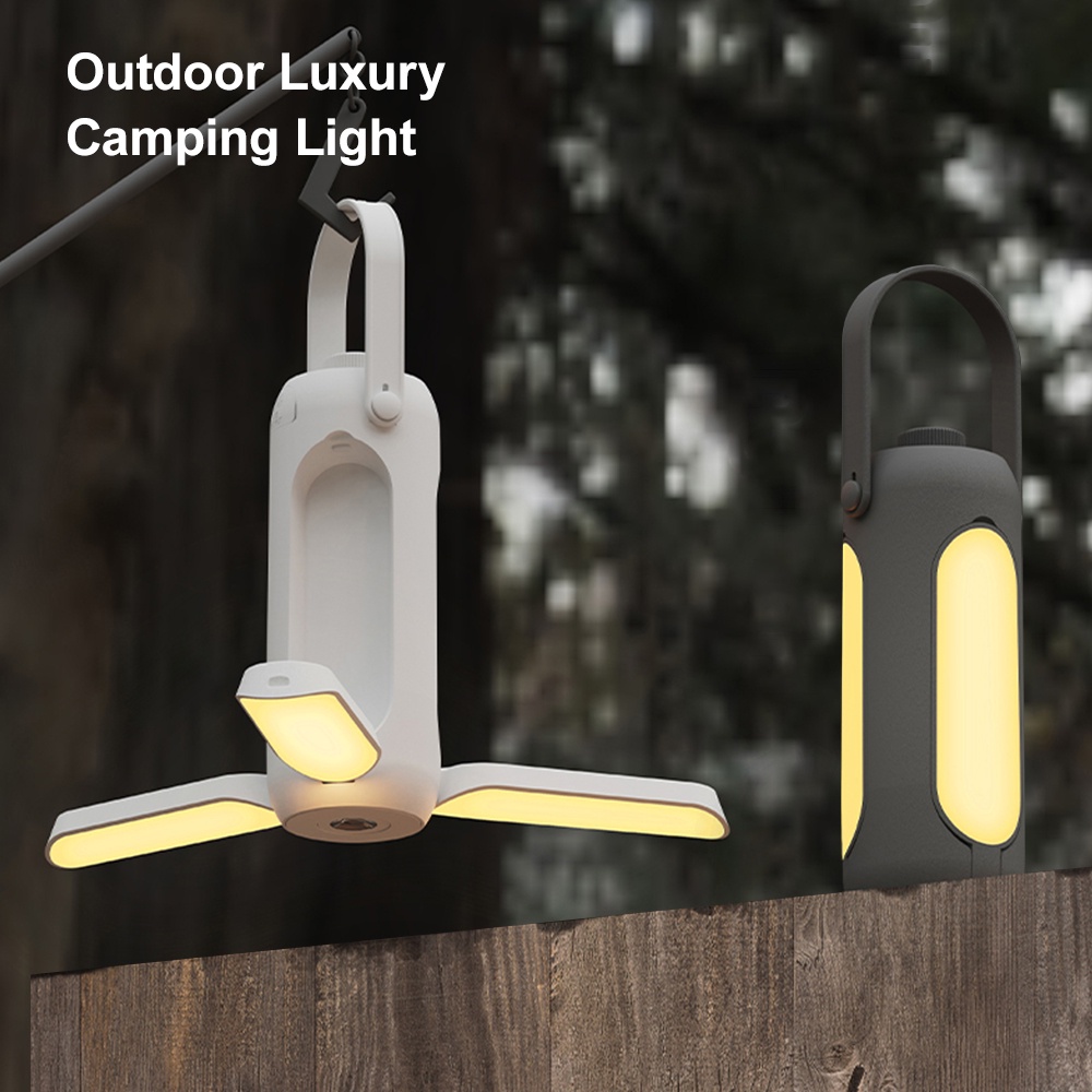 Bóng Đèn LED Sạc USB Gấp Được Di Động Đa Ứng Dụng Cho Hoạt Động Ngoài Trời / Cắm Trại /