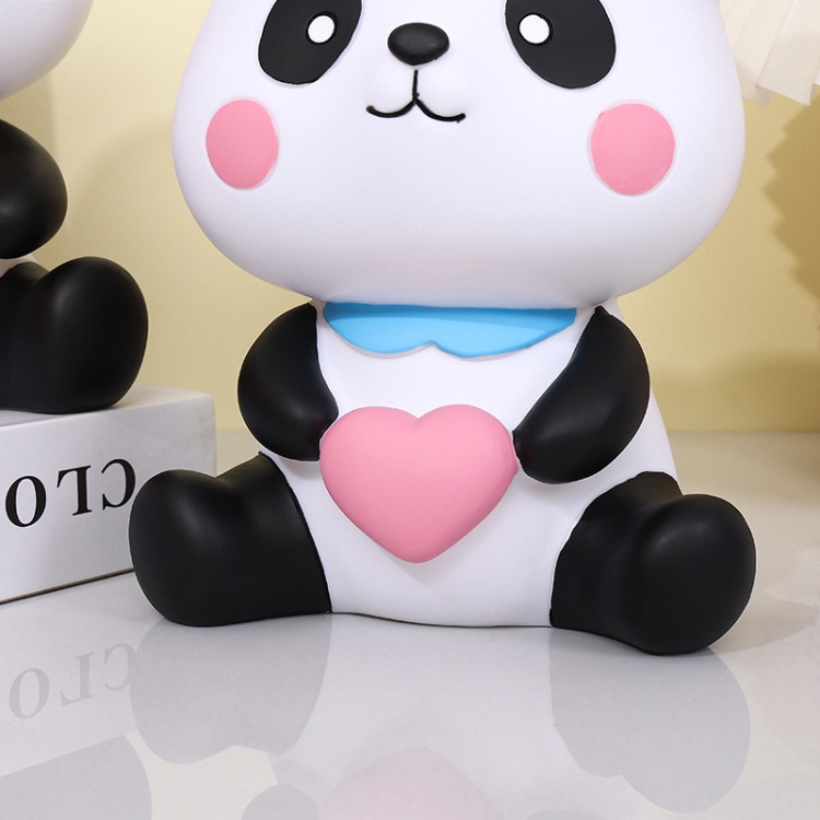 Ống Heo Tiết Kiệm Hình Gấu Trúc Hoạt Hình Cỡ Lớn Chống Sốc