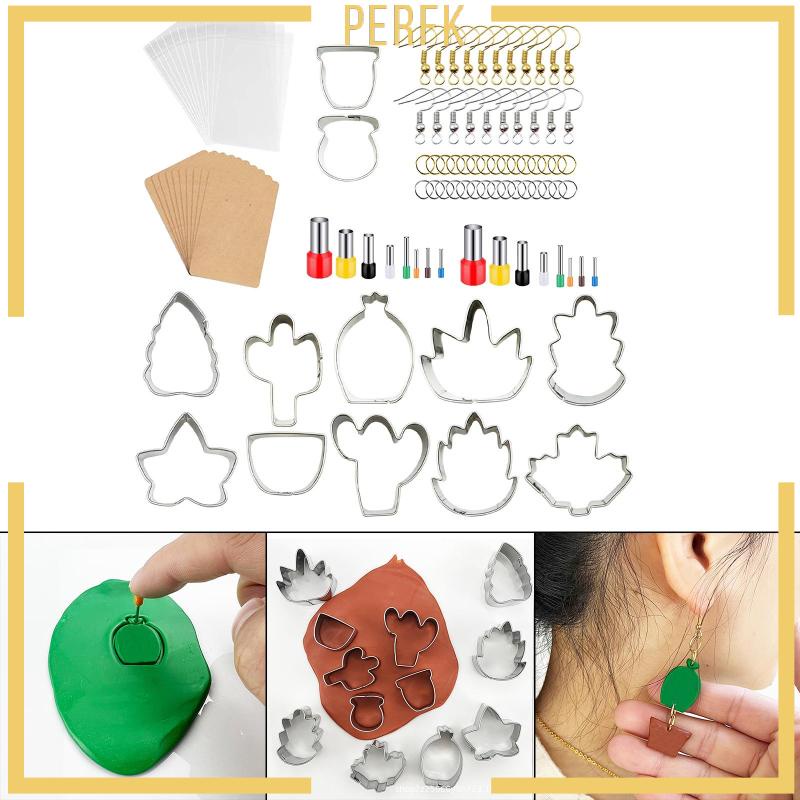 Bông Tai Đất Sét Polymer Hình Bánh Quy Tráng Miệng