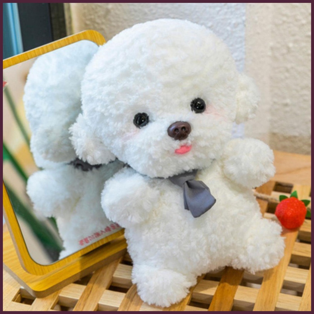 Thú Nhồi Bông Hình Bichon Frise Cho Bé
