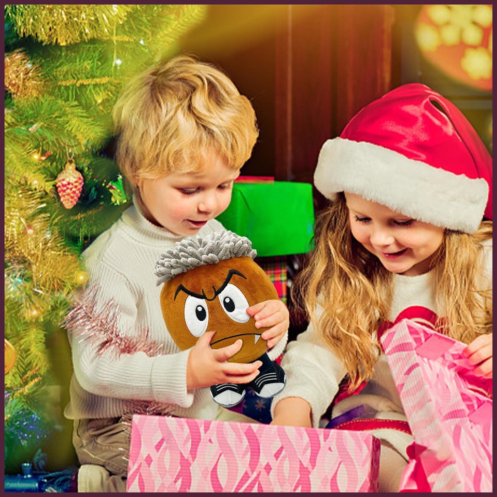 Búp Bê Nhồi Bông Ken Carson Goomba 15cm Hoạt Hình Kenny Plushie Mặc Tóc Giả Cho Bé Trai Và Bé Gái