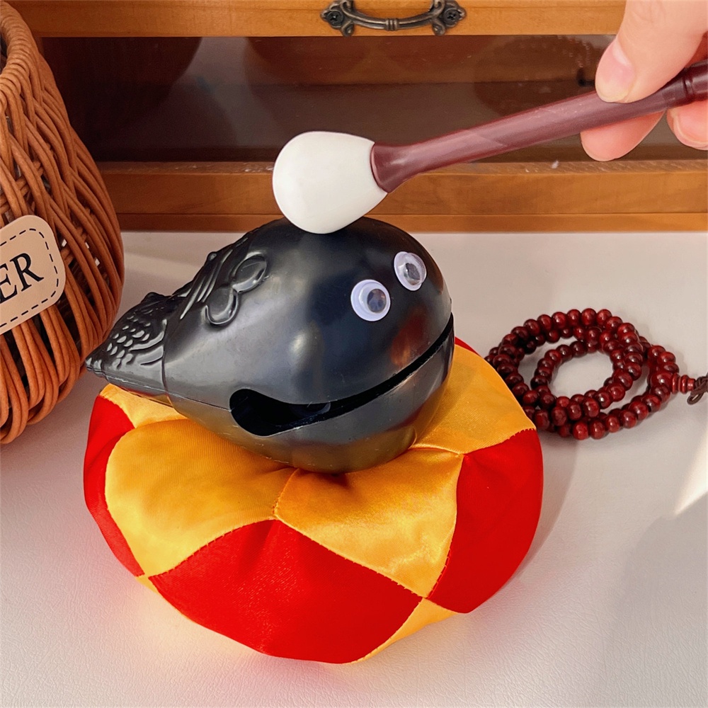Cod Qipin Tik Tok Đồ Chơi Mini Bằng Gỗ Hình Cá Dễ Thương Giải Tỏa đồ chơi giảm Căng Thẳng Bộ gõ mõ tụng kinh giảm căng thẳng xả stress
