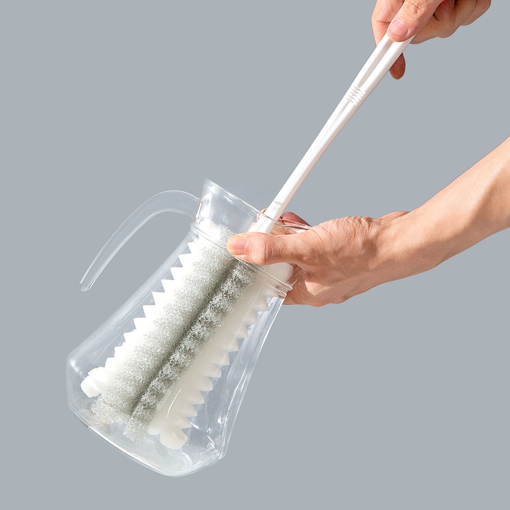 Bàn Chải Vệ Sinh Cốc Nước Gắn Tường Không Góc Chết Tiện Dụng