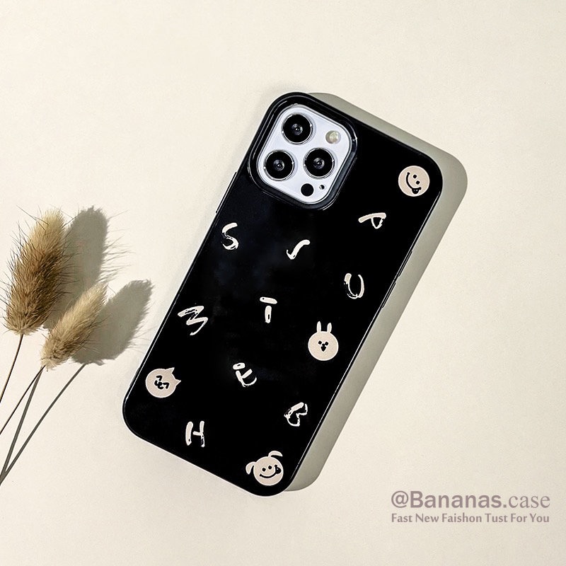 Ốp Điện Thoại Mềm Hình Mặt Cười Dễ Thương Cho iPhone 14 Plus 14 13 12 11 Pro Max X Xr Xs Max 7 8 Plus SE2020