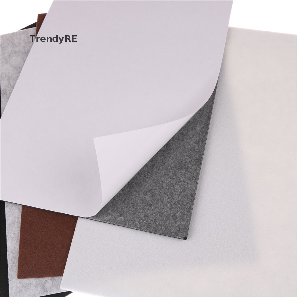 Miếng Đệm Tự Dính Hình Vuông Bằng Vải Nỉ Bảo Vệ Sàn Nhà Miếng Đệm Tự Dính Hình Vuông Chuyên Dụng Cho Đồ Nội Thất DIY Keo Dán Tự Dính 30cm * 21cm