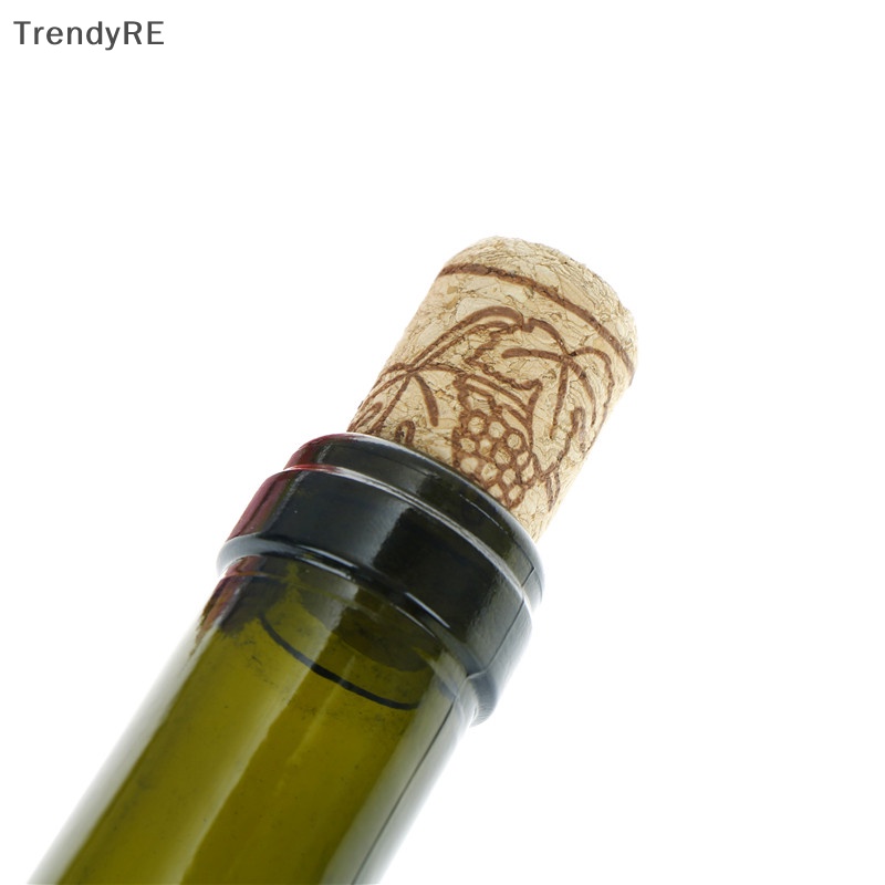 10 Nút Đậy Chai Rượu Vang Bằng Gỗ