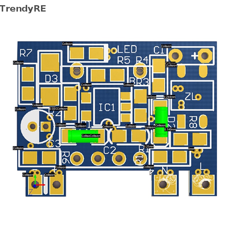 Mô-đun Nguồn Điện Cách Ly AC-DC 12V 300mA 3.5W