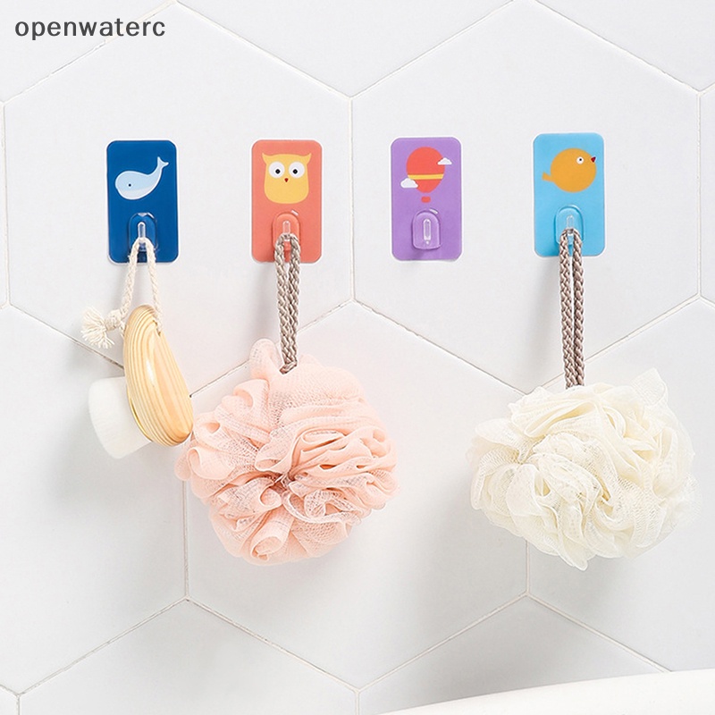 Móc Treo Đồ Dán Tường Không Cần Đục Lỗ Thiết Kế Dễ Thương Tiện Dụng Cho Nhà Bếp
