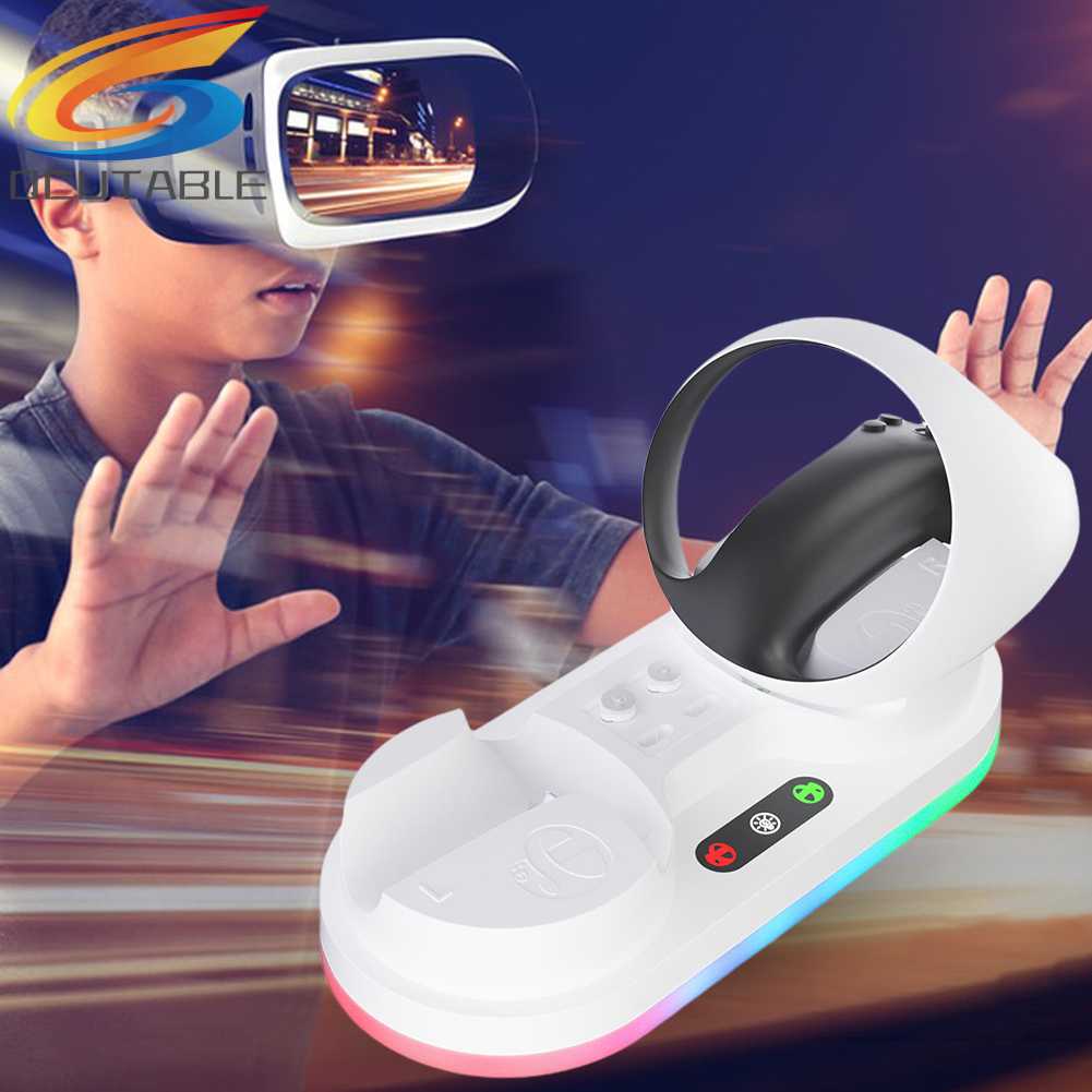 Đế Sạc Nam Châm Chống Trượt Cho Tay Cầm Chơi Game PS VR2