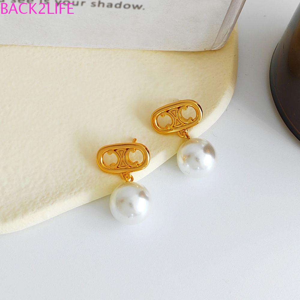 Bông Tai Dáng Dài Hình Chữ C Kiểu Vintage Thời Trang Cho Nữ 2life